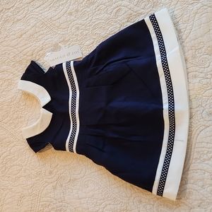 Navy 12 mos Dress